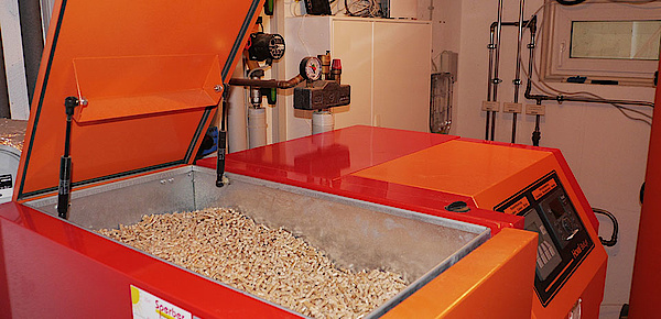 Pelletheizung bei ToBi-Elektro GmbH in Hünfeld